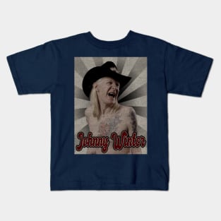 Johnny Winter Classic Kids T-Shirt